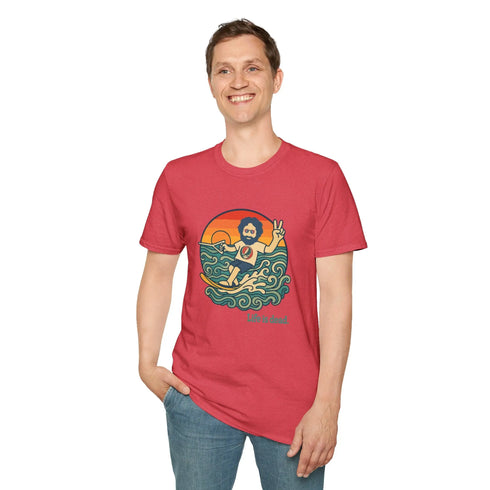 Grateful Dead - Jerry's Ridin' The Wake Life is dead. T-Shirt - StealieShop